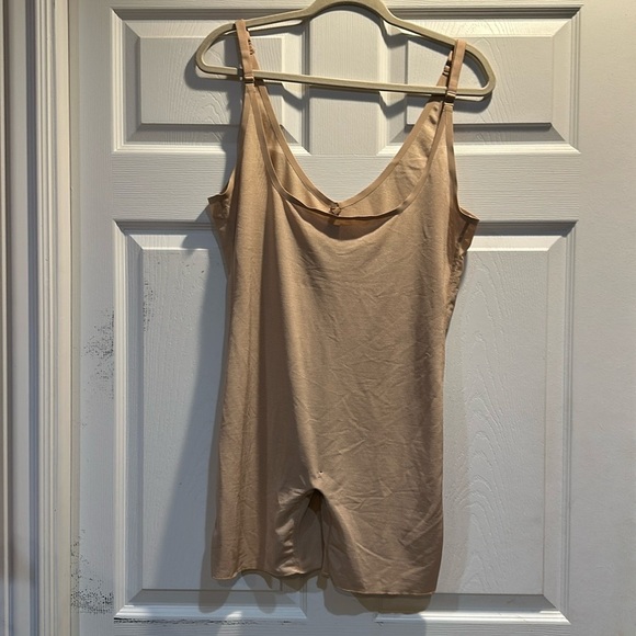 Skims Shaping Mesh Mid Thigh Bodysuit Shapewear 2X - Picture 1 of 9